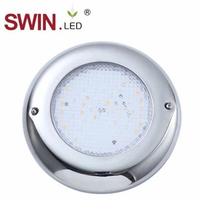 ไฟสระว่ายน้ำ LED สแตนเลสสตีลแบบถอดได้