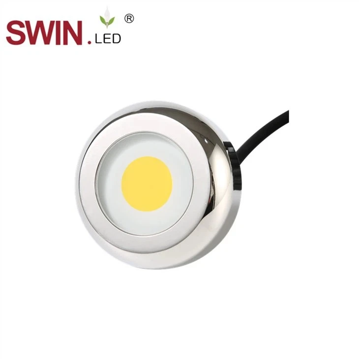 SS316L LED แบบไร้สายแบบโมดูลาร์ LED ใต้น้ำ